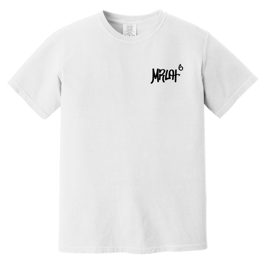 White Basic Logo Tee